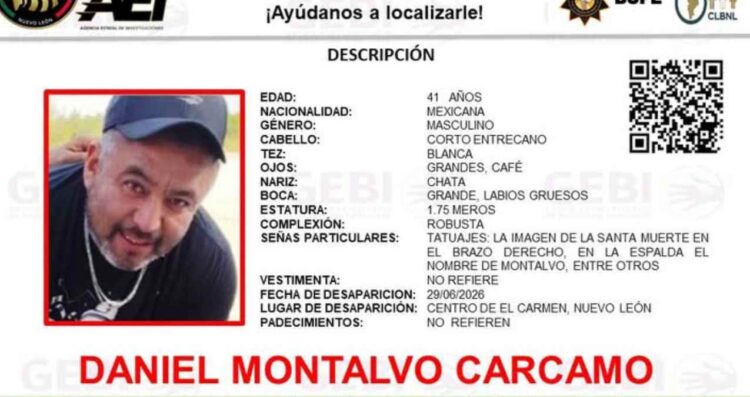 _hombre desaparecido El Carmen