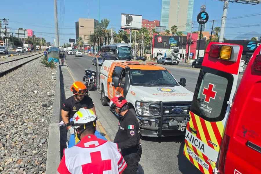 hombre estado crítico en Monterrey (1)