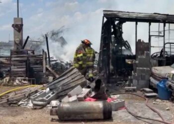 incendio Naciones Unidas Nuevo Laredo