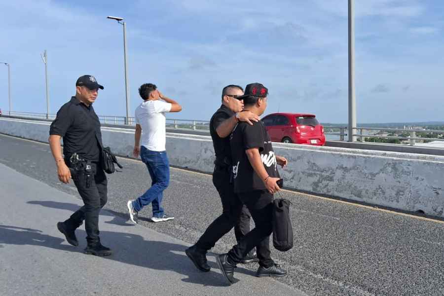 _joven arrojarse de un puente en Tampico (1)