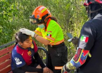 joven excursión en Guadalupe