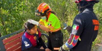 joven excursión en Guadalupe