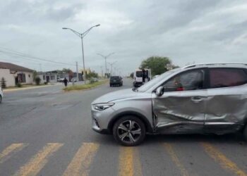 percance colonia Guardiola Nuevo Laredo
