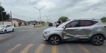 percance colonia Guardiola Nuevo Laredo