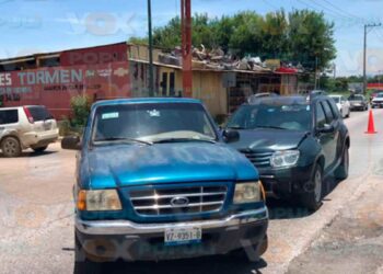 _protagoniza accidente en avenida de Victoria