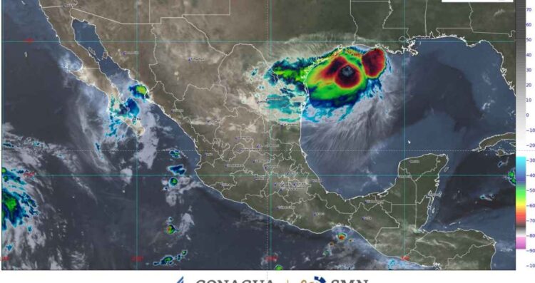 ¿Afectará el ciclón tropical Bertha al clima de Tamaulipas hoy?