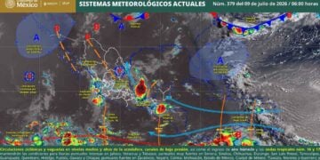 ¿Lloverá en tu estado hoy? Pronóstico del clima para este 9 de julio, según el SMN