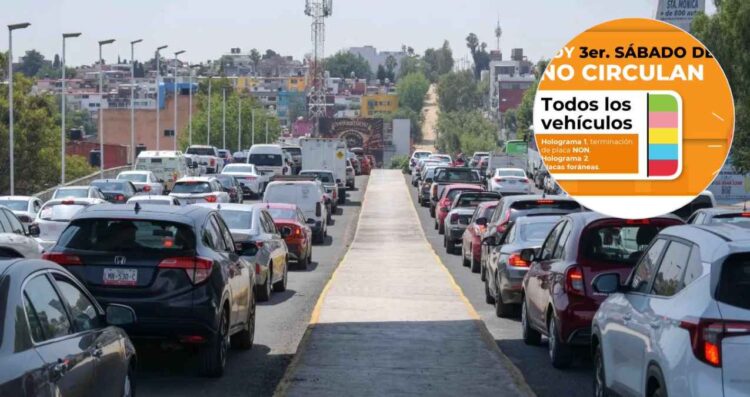 ¿Qué autos no podrán transitar este sábado 18 de julio por el Hoy No Circula?