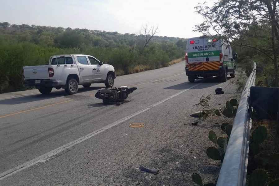 Accidente carretera Monterrey-Reynosa