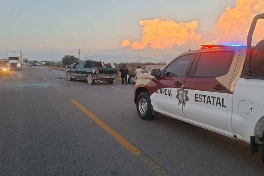 Accidente múltiple en Tula