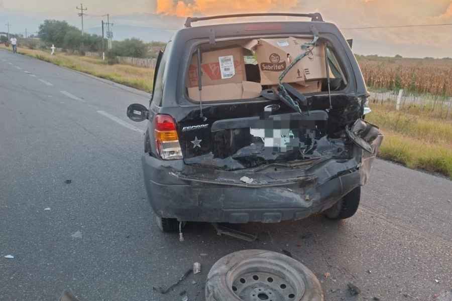 Accidente múltiple en Tula
