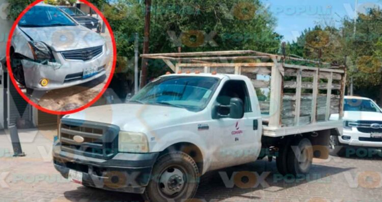 Automóvil camión de Comapa en Victoria