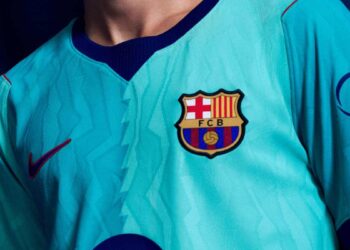 Barcelona tercera camiseta