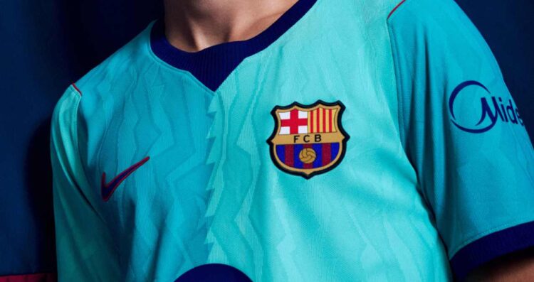Barcelona tercera camiseta