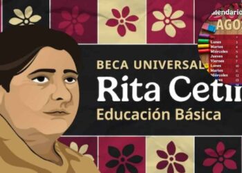 Calendario pagos Beca Rita Cetina primaria