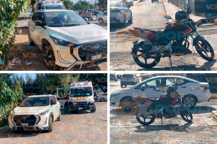 Camioneta motociclista maquiladora en Victoria (1)