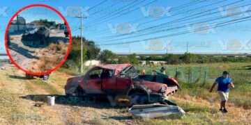 Choque dos lesionadas en Reynosa