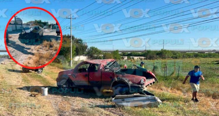 Choque dos lesionadas en Reynosa