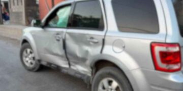 Choque en Las Brisas en Matamoros