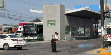 Ciclista atropellado tráiler en Guadalupe