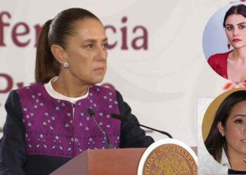 Claudia Sheinbaum Nayeli Salvatori y Grace Palomares