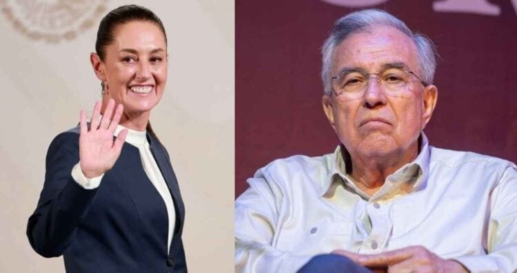 Claudia Sheinbaum Rubén Rocha Moya