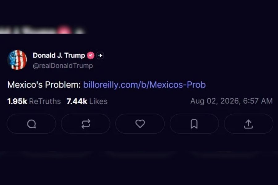 Claudia Sheinbaum responde a Trump