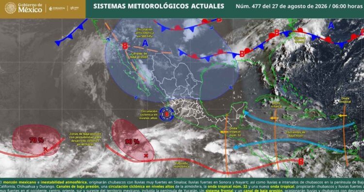 Clima onda de calor hoy