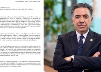 Enrique Inzunza senador independiente