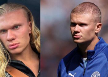Erling Haaland cambio de look