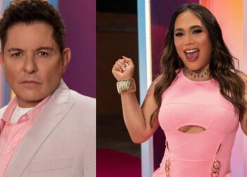 Ernesto Laguardia beso Karina