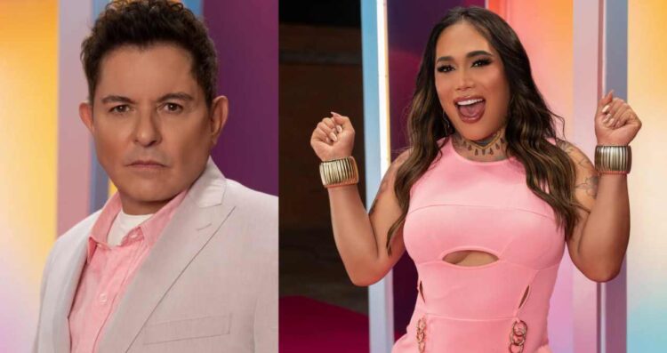 Ernesto Laguardia beso Karina
