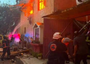 Explosión lesionados en Álvaro Obregón