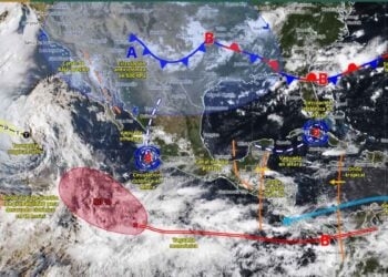 Frente frío lluvias a México (1)