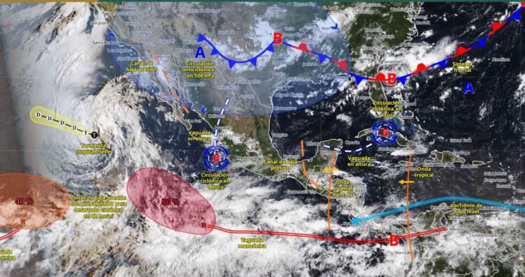Frente frío lluvias a México (1)