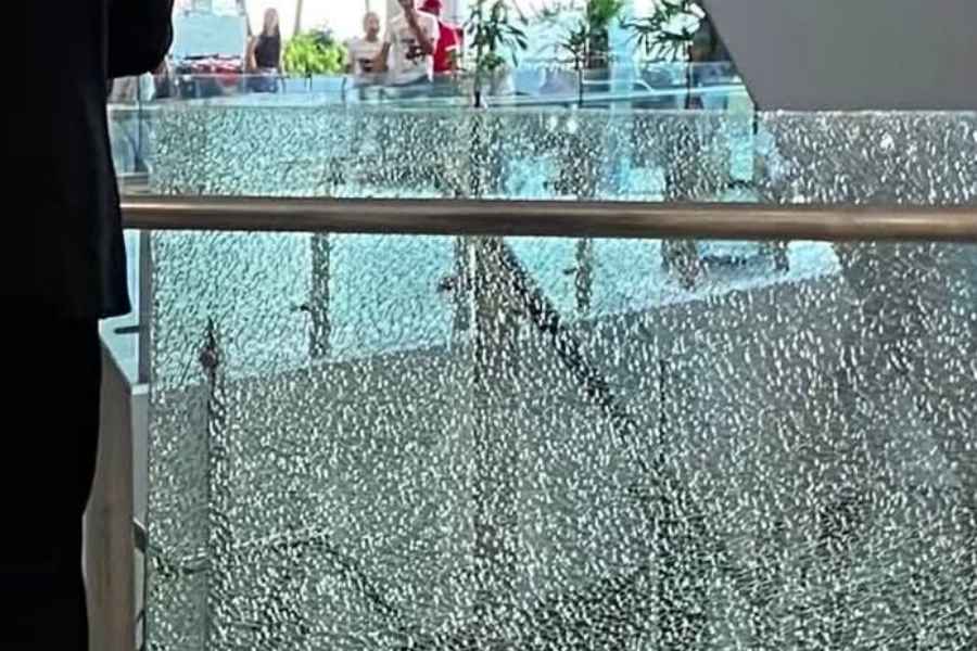Galerias Altama cristal barandal 