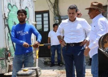 Con 30% de avance, transforma “Lalo” Gattás vialidades en Victoria