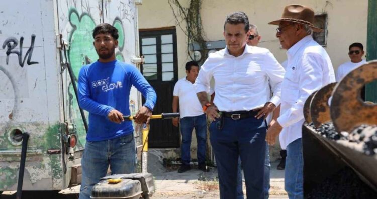 Con 30% de avance, transforma “Lalo” Gattás vialidades en Victoria