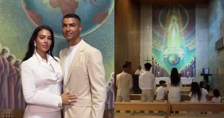 Georgina y Cristiano Ronaldo su boda