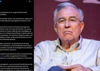 Gobernador de Sinaloa Rubén Rocha Moya