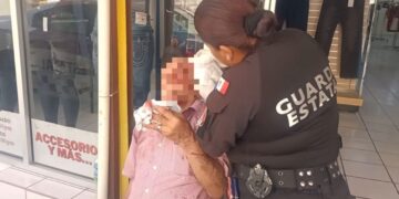 Guardia Estatal brinda primeros auxilios