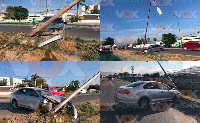 Herido choca Victoria a Matamoros
