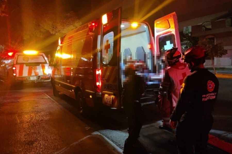 Hombre alcantarilla herido Monterrey