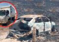 Incendio choque múltiple en Güémez