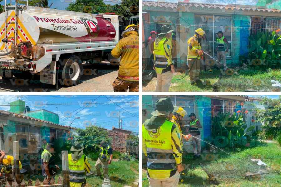 Incendio en vivienda Altamira (1)