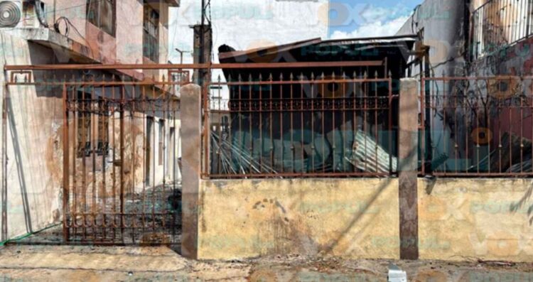 Incendio vivienda centro de Reynosa
