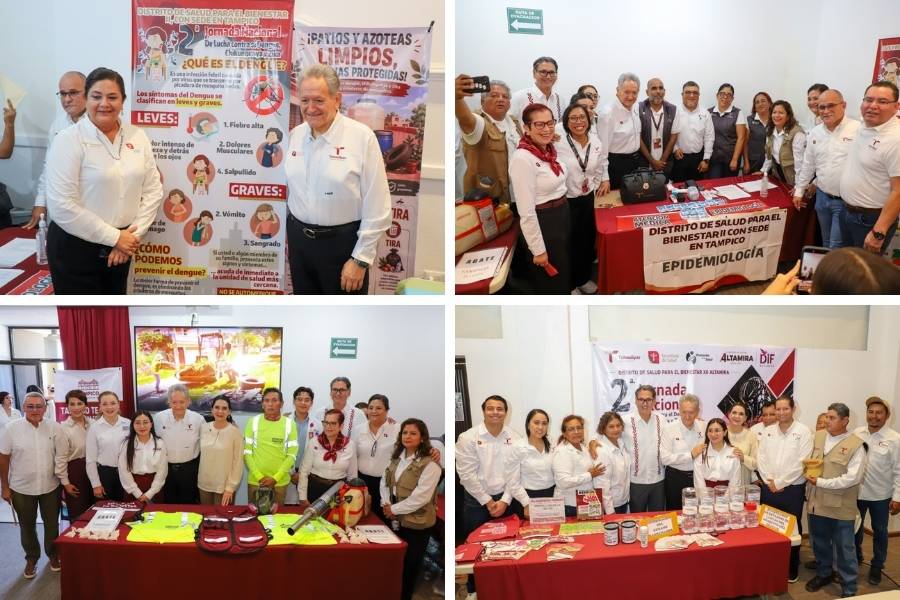 Jornada contra el dengue en Tamaulipas