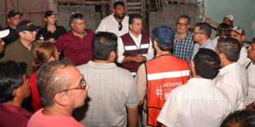 Alcalde “Lalo” Gattás inicia recorridos vespertinos en colonias para estar más cerca de la gente