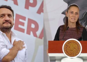 López Beltrán visa Claudia Sheinbaum