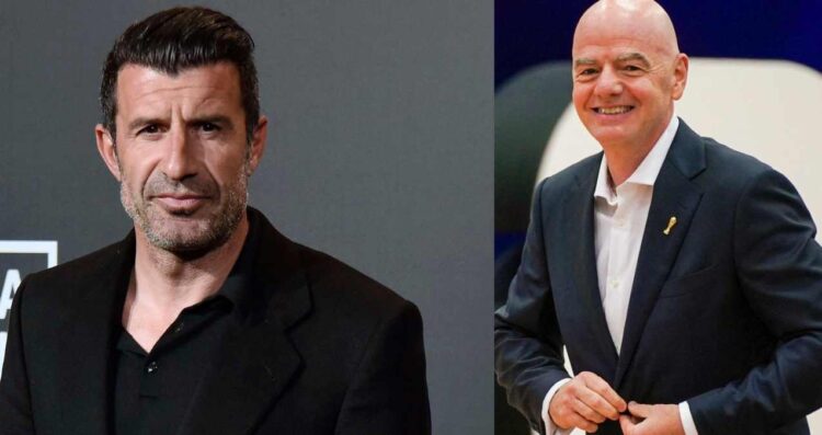 Luis Figo Infantino FIFA